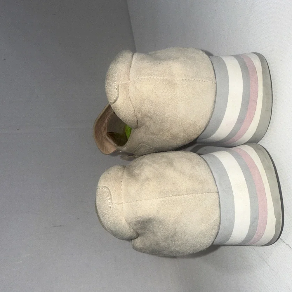 Softwaves Cadie Platform Sneakers Shoes Sand Beige 38 US 7.5 PreOwned‎